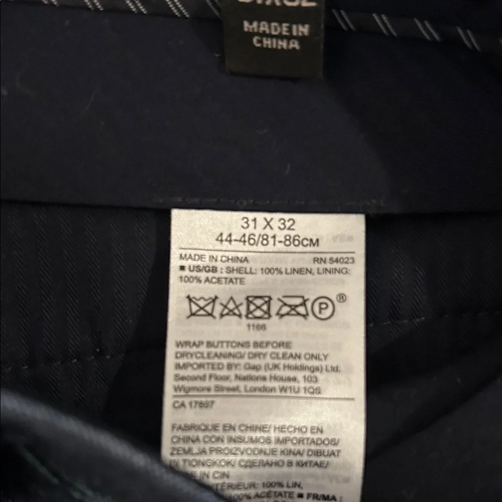 Banana Republic Blue Dress Pants